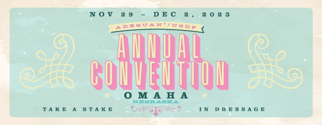 The 2023 Adequan® & USDF Annual Convention | Home